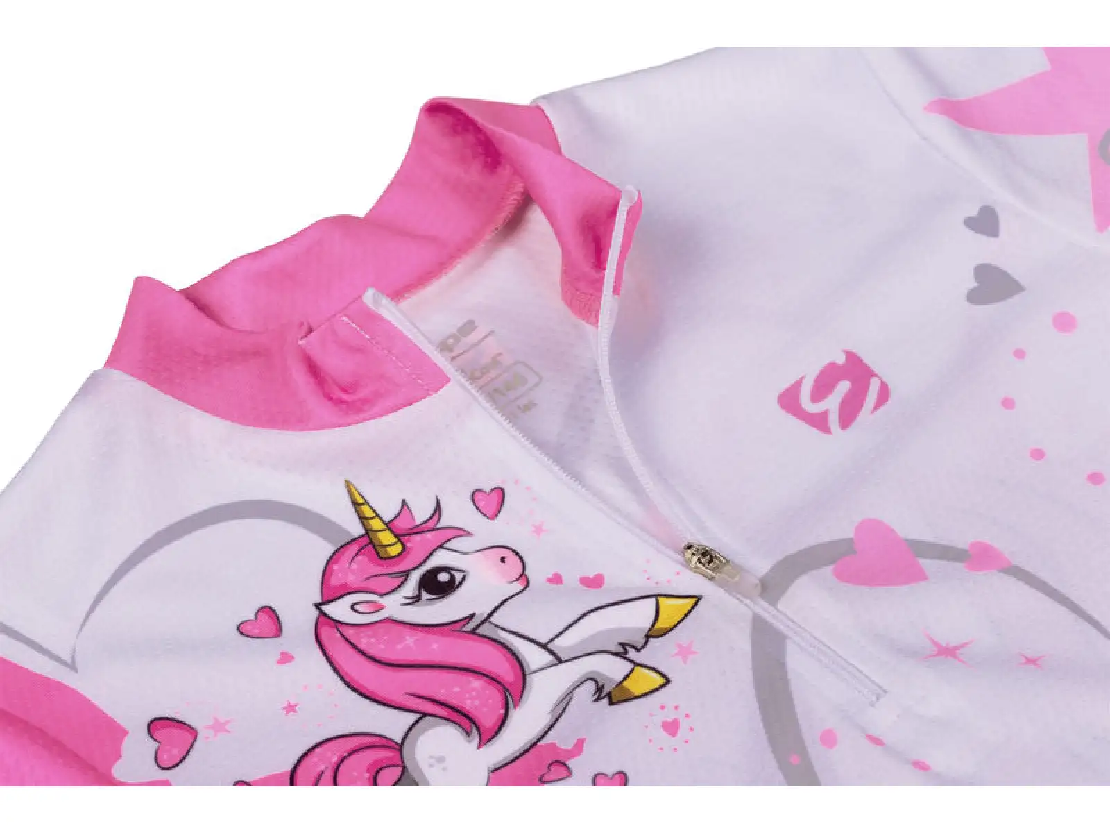 Etape Rio Kinder Kurzarmtrikot weiß/rosa