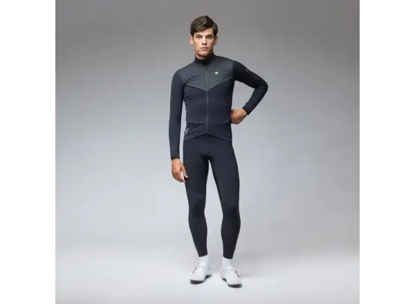Alé R-EV1 Wool Speed Herren Winter Fahrradjacke Black