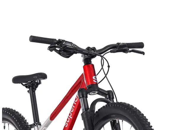 Superior TEAM 24 Kinderfahrrad Gloss Brushed Alu / Red