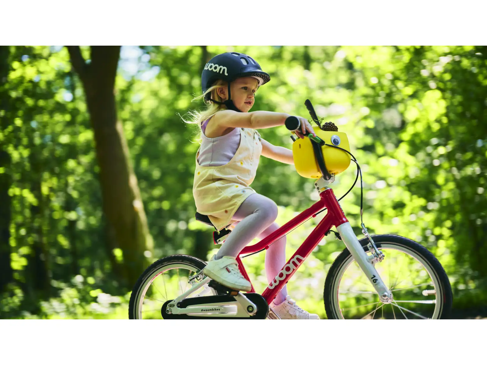 Woom GO 3 Red 16 Kinderfahrrad