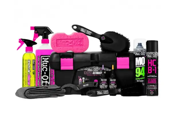 Muc-Off E-Bike Ultimate Reinigungs- und Schmiermittel Set.
