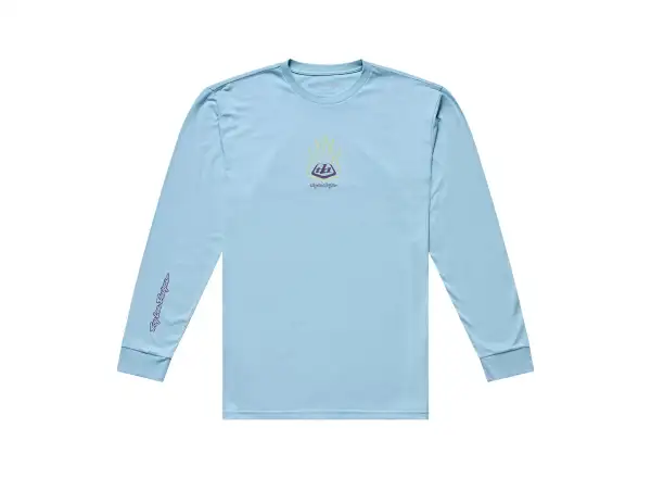 Troy Lee Designs Flame 2 Herren-Trikot langarm Dawn blue