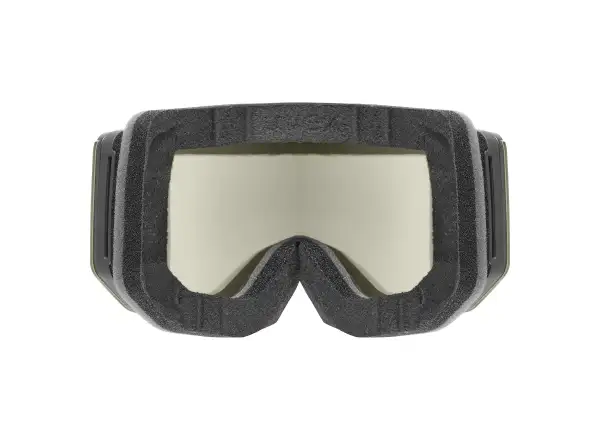 Uvex Lace Attract FM Skibrille black matt/ice - green