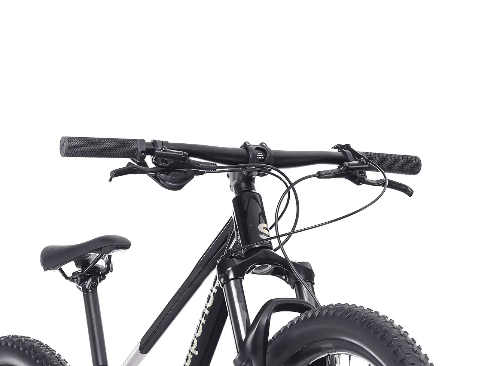 Superior TEAM 27.3 Kinderfahrrad Gloss Brushed Alu / Rainbow Black