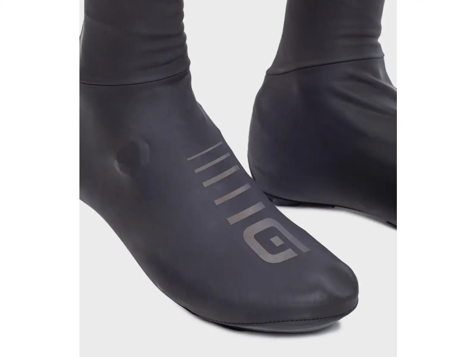 Alé Accessori Rain 2.0 Fahrradüberschuhe Schwarz/Fluo Gelb