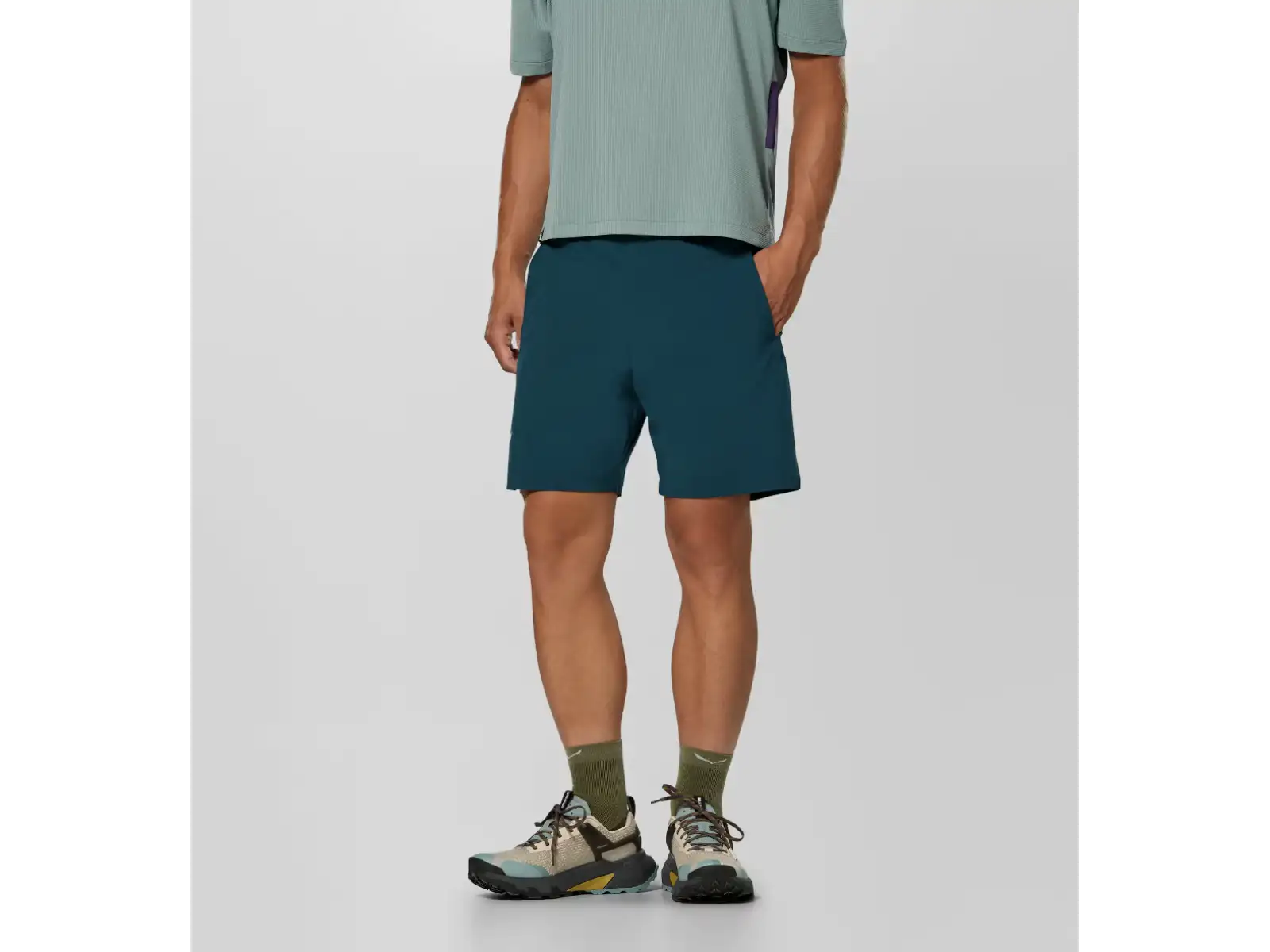 Salewa Pedroc Durastretch Light Herren-Shorts Pond Blue