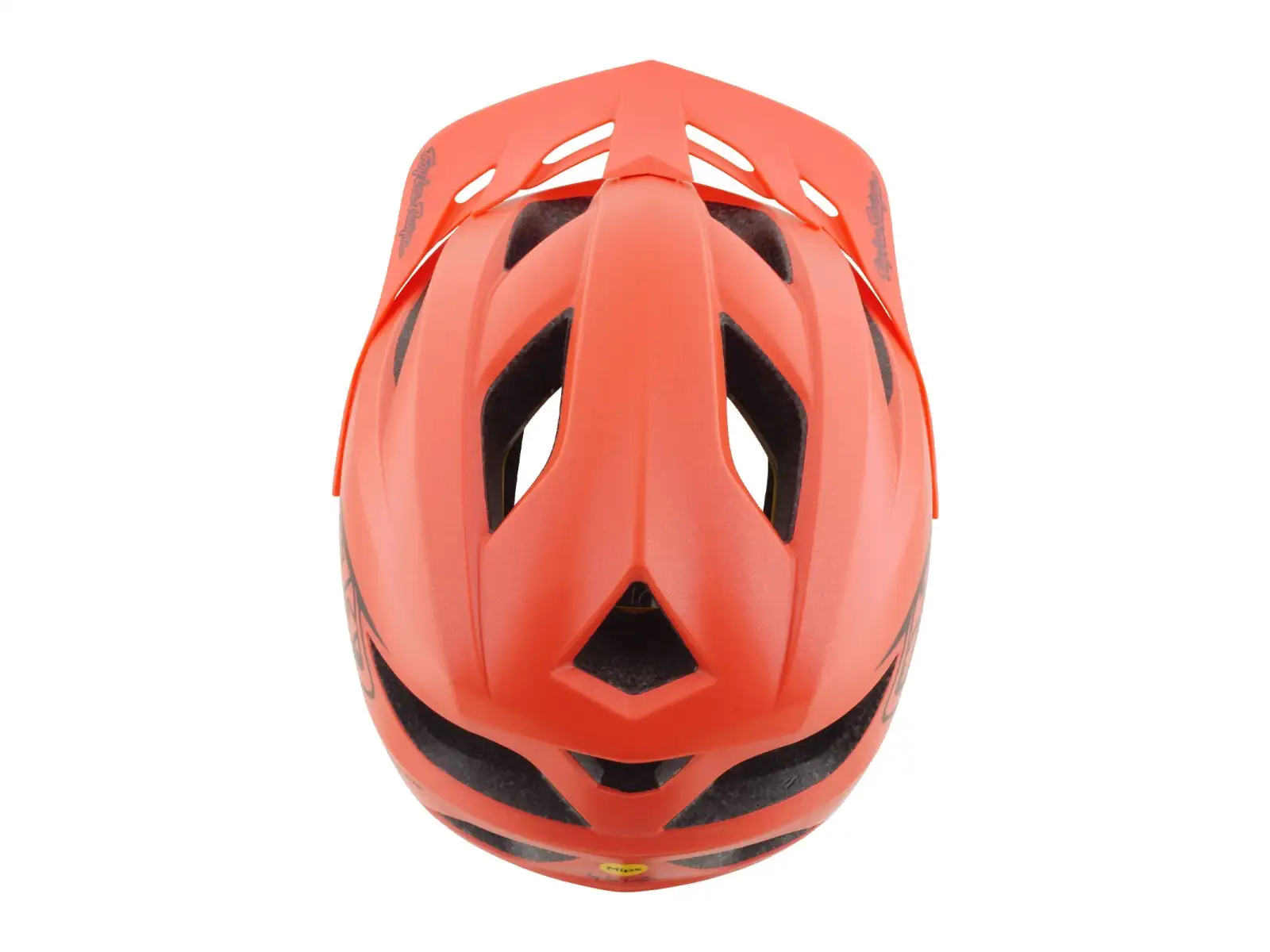 Troy Lee Designs Flowline Mips Kinderhelm Point Coral/Charcoal