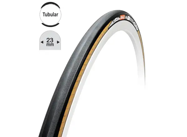 Tufo Elite S3 Rennradreifen 28"/23 mm Schwarz/Beige