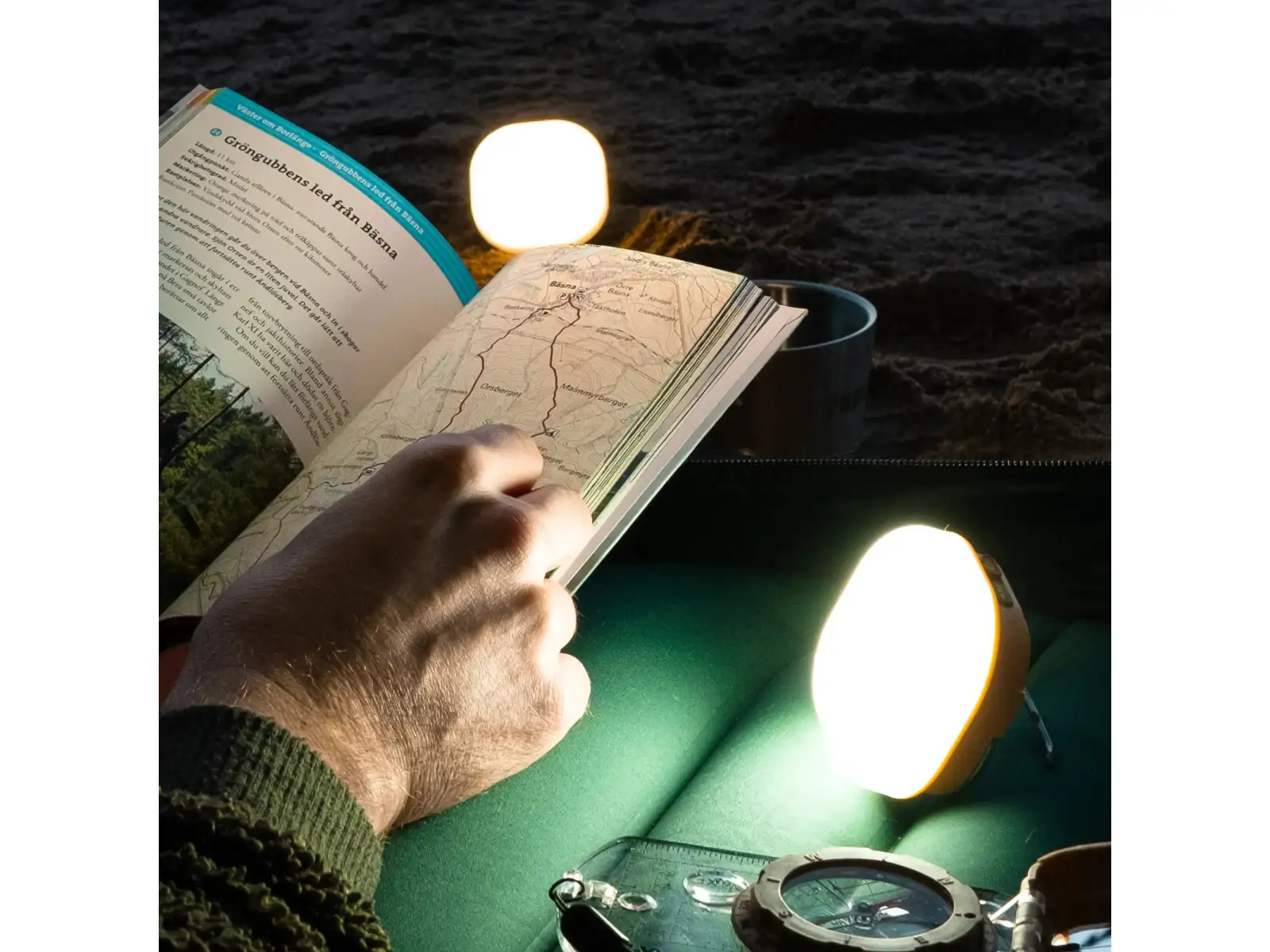 Silva Glow Recharge kompakte Taschenlampe Yellow
