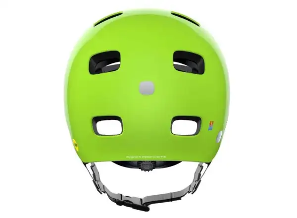 POC POCito Crane MIPS Kinderhelm Fluorescent Yellow/Green