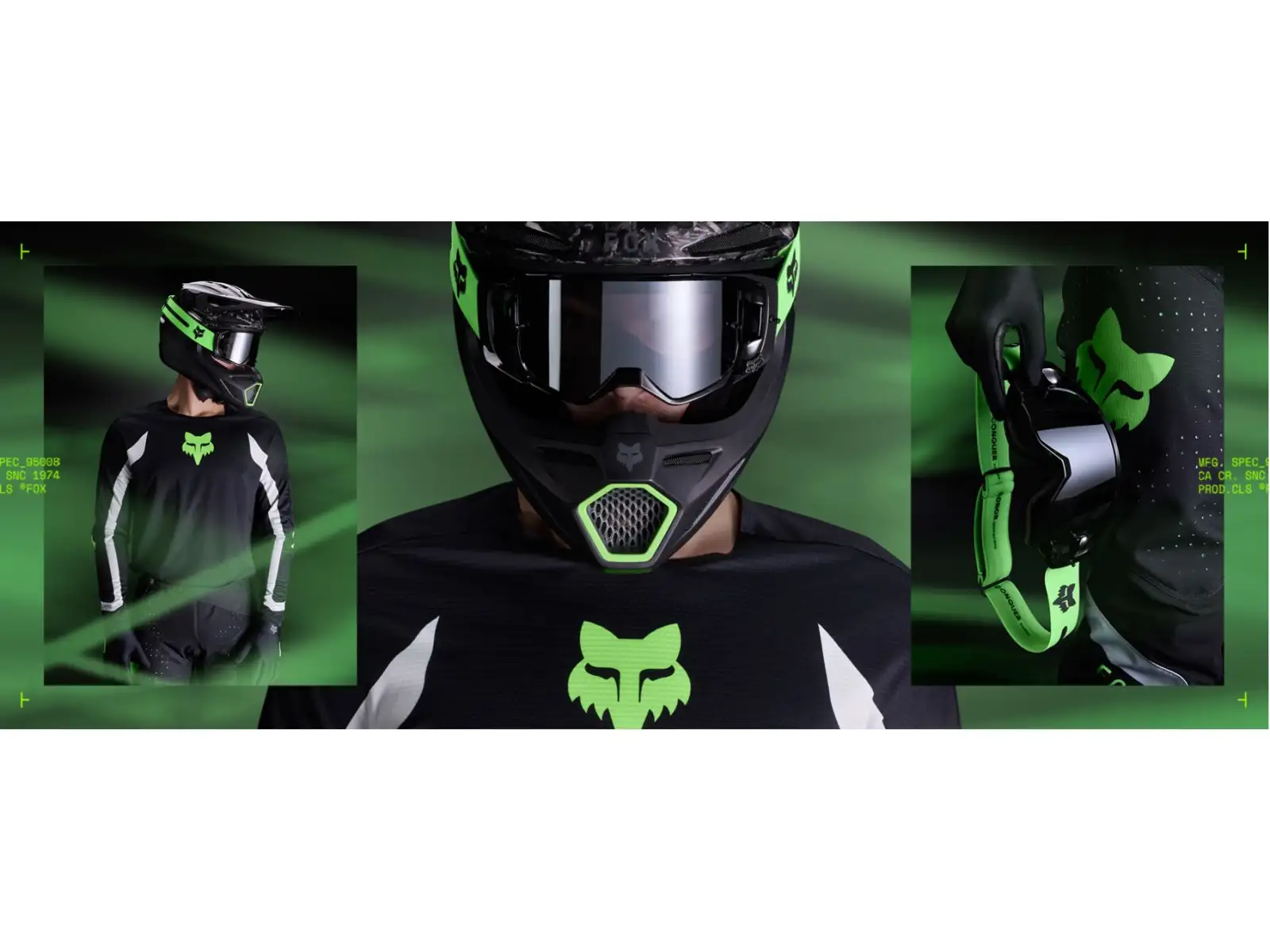 Fox Flexair 50 Jahr Handschuhe Schwarz