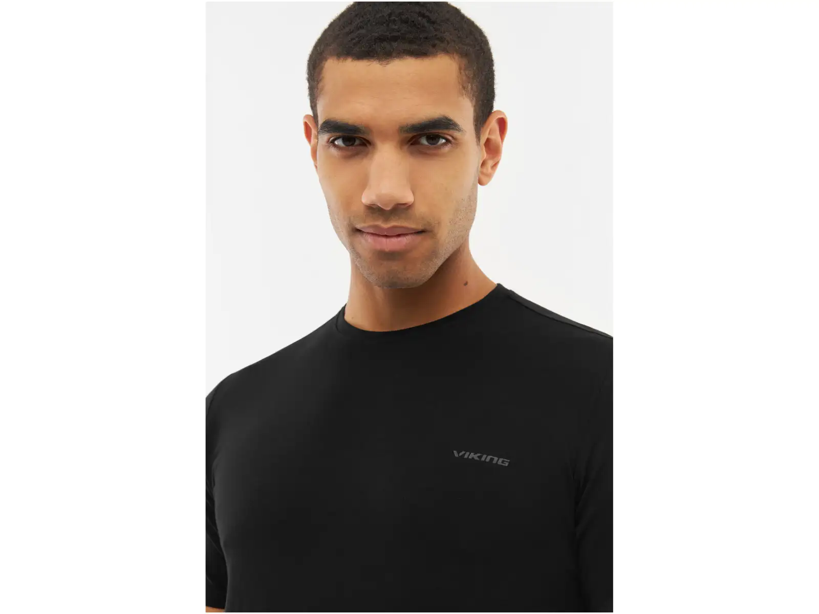 Viking Harvi Herren T-Shirt kurzärmlig black