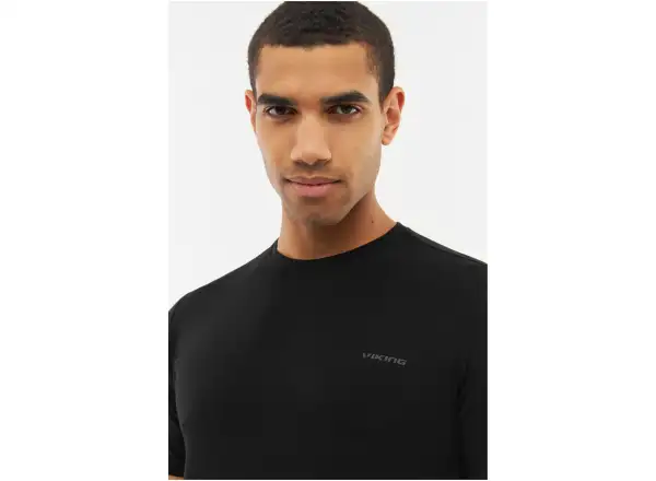 Viking Harvi Herren T-Shirt kurzärmlig black