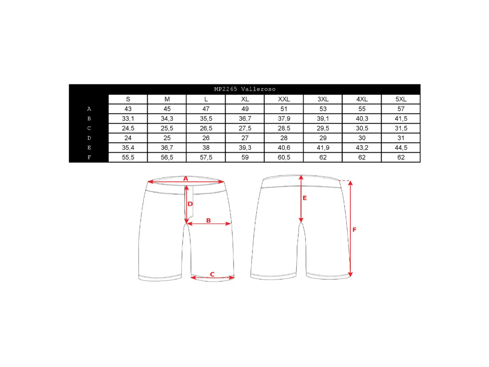 Silvini Valleroso Herren Shorts Holzkohle