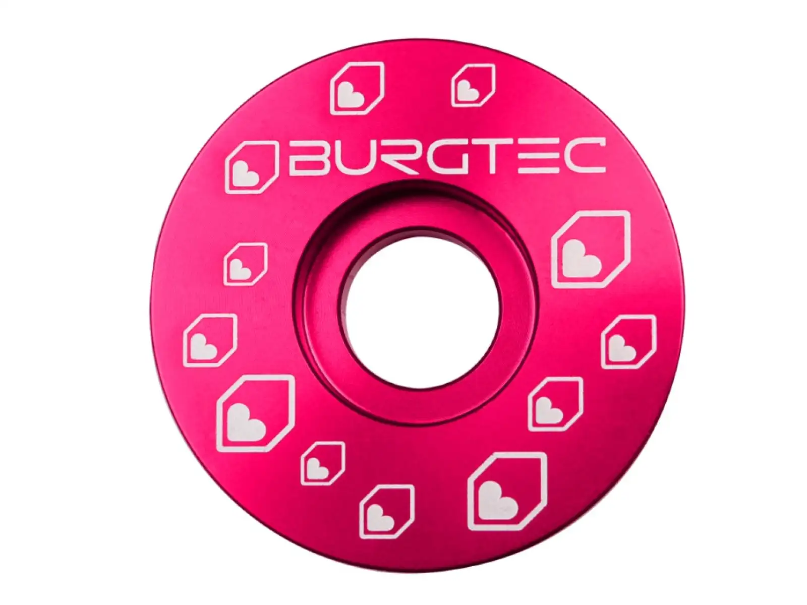Burgtec Top Cap Headset Cap in pink