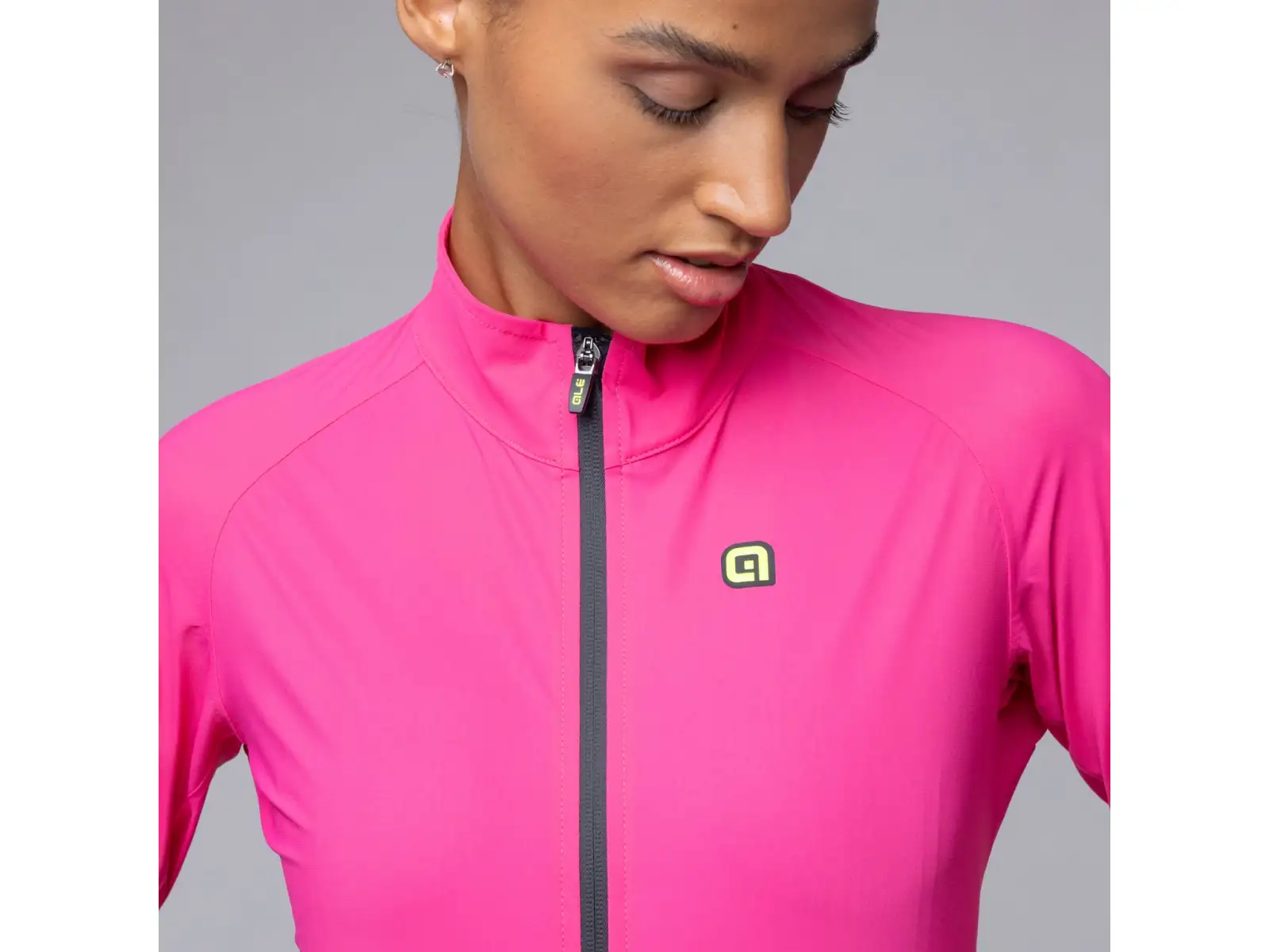 Alé Klimatik Guscio Racing 2.0 Damen Winter-Fahrradjacke Fuchsia