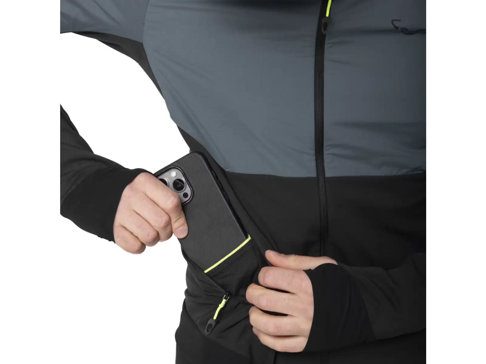 Dynafit Alpine Hybrid Herren Laufjacke Cinder