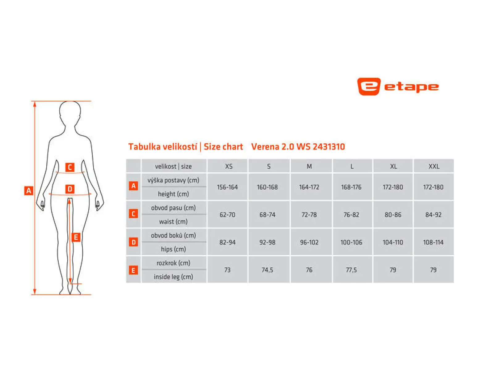 Etape Verena 2.0 WS Damenhose schwarz