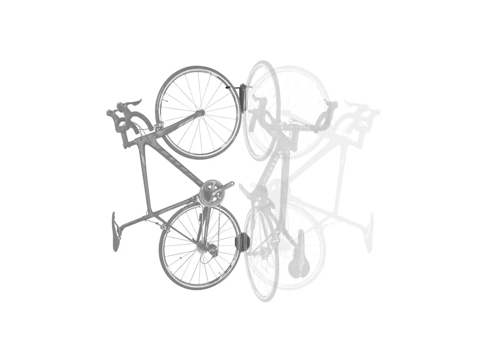 Topeak Swing-up Ex Fahrradhalterung für die Wand