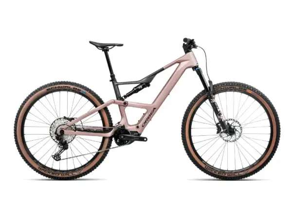 Orbea RISE SL M20 vollgefedertes leichtes E-Bike Schwarz-Rosa