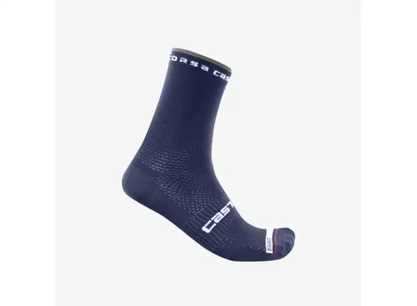 Castelli Rosso Corsa Pro 15 Socken Belgisch Blau.
