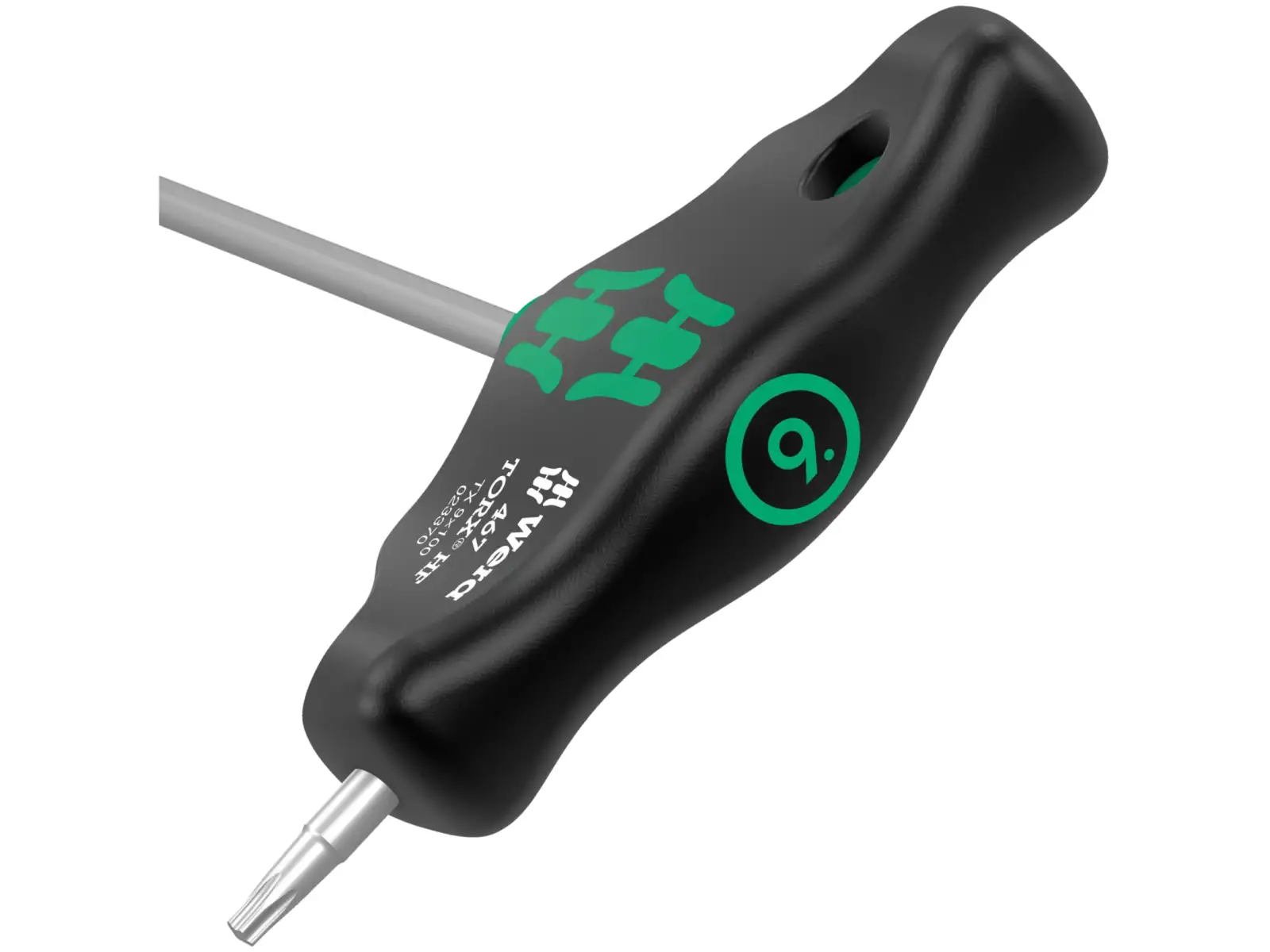 Wera 467/7 TORX HF Set 1 T-Griff-Schraubendreher Set 7 Stk