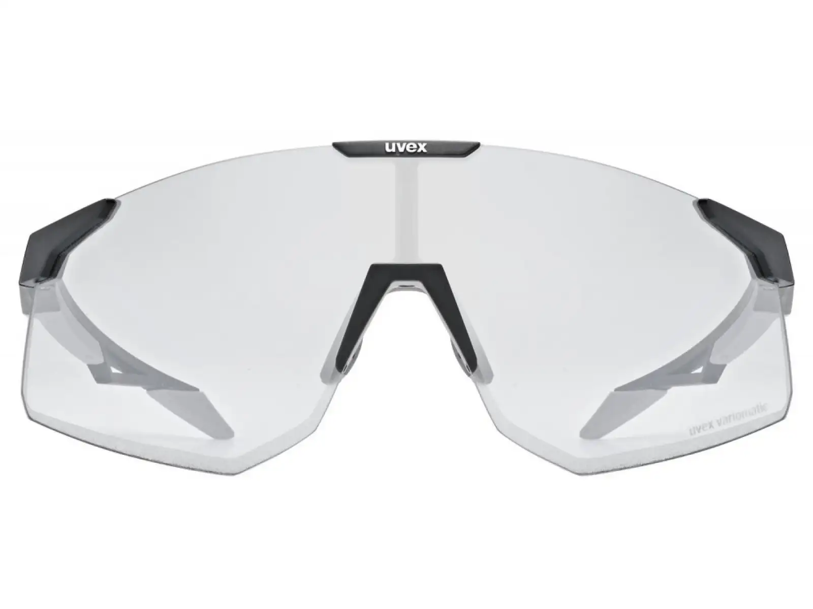 Die Uvex Pace Perform S Variomatic Brille Black Matt/LTM. Silver