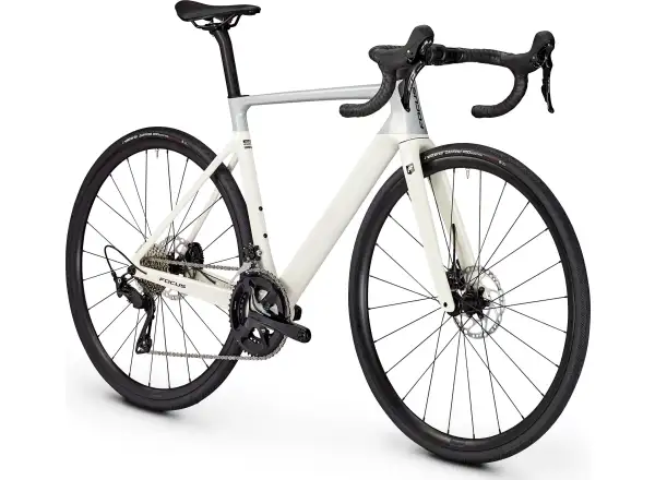 Focus Izalco MAX 8.7 DI Rennrad Silber glänzend/Weiß Metallic glänzend