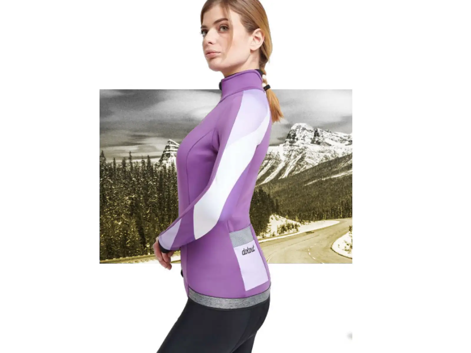 Dotout Le Maillot Damenjacke Violett/Lila