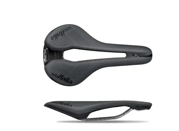 Selle Italia FLITE Boost X-Cross TI 316 Superflow - S3 Sattel Grau