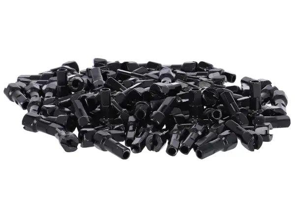 DT Swiss Nippel Pro Lock Hexagonal Alu 2,0x14 mm Schwarz