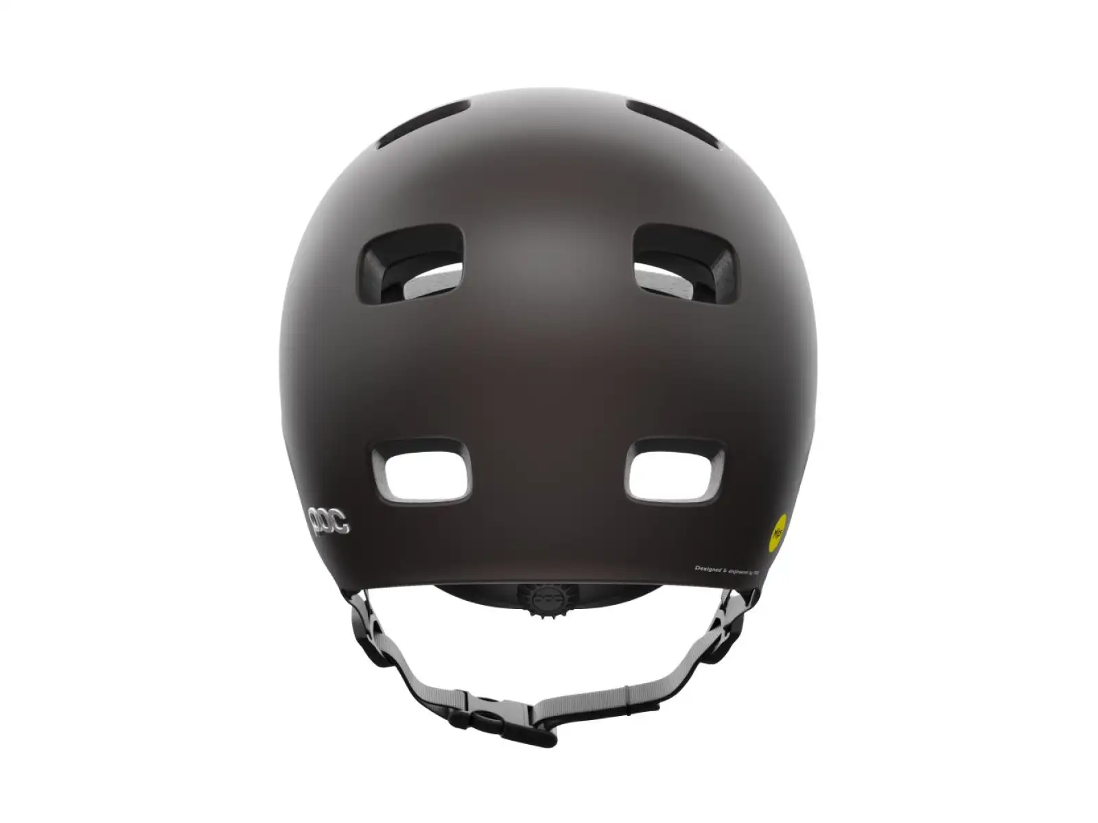 POC Crane MIPS Helm Axinite Brown Matt
