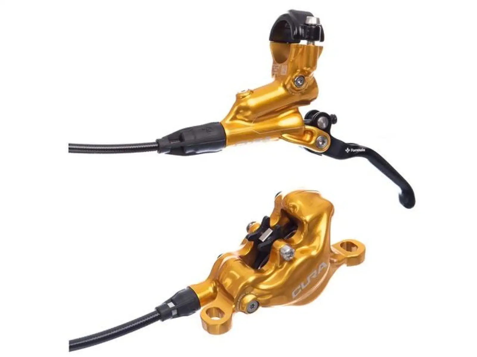 Formula CURA Set Vorder- und Hinterbremse in Gold