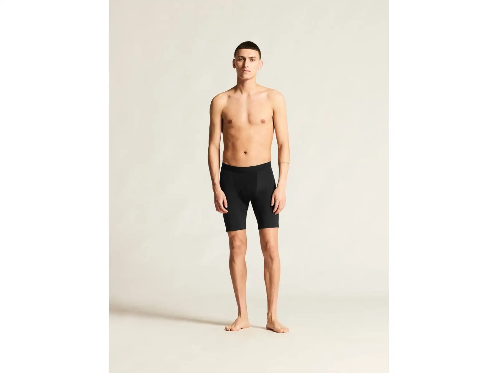 Crart Everyday Bike Liner C4 Herren Innenhose mit Polster schwarz