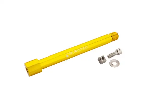 Burgtec Vordere Steckachse 15x110 mm Boost Kabolt in Gold