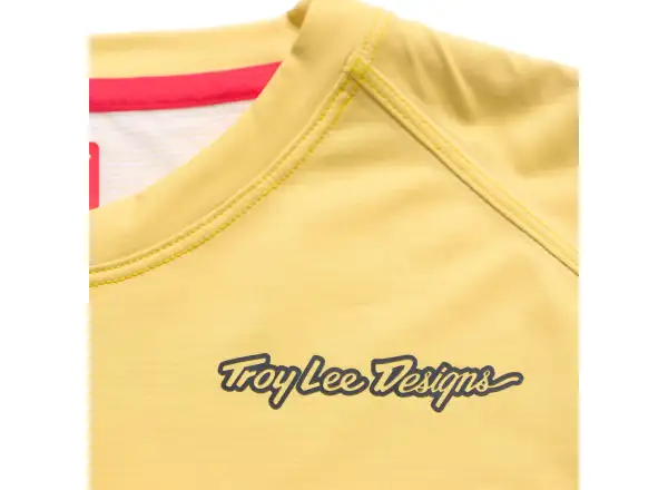 Troy Lee Designs Lilium Pro Damen-Trikot mit langen Ärmeln Butter