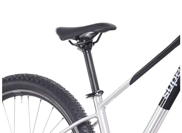 Superior TEAM 27.3 Kinderfahrrad Gloss Brushed Alu / Rainbow Black