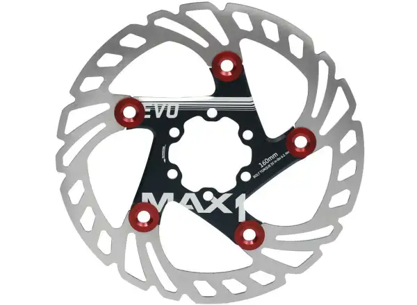 MAX1 Evo Bremsscheibe 160 mm Schwarz
