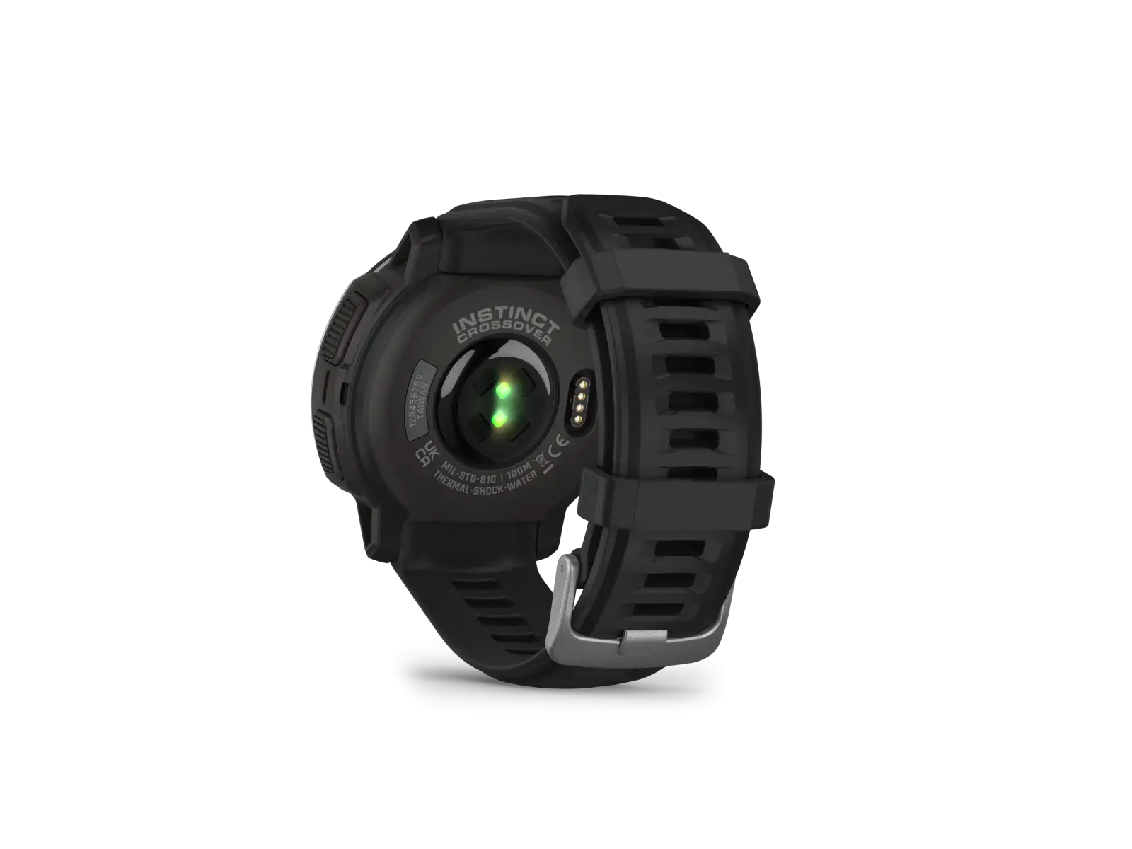 Garmin Instinct Crossover Standard Edition Smartwatch Schwarz
