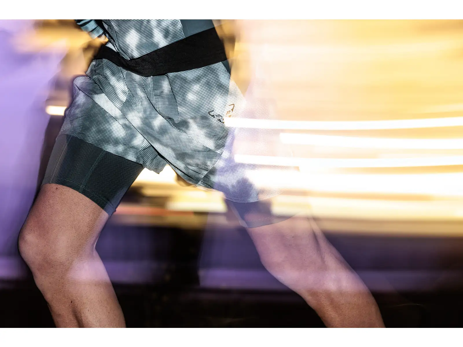 Dynafit Trail Reflective 2v1 Herren Laufshorts Cinder