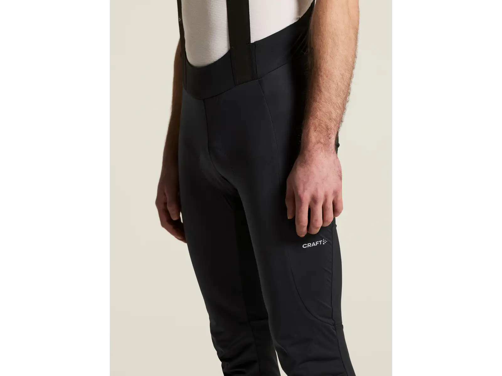 Craft Bike SubZ Wind Bib C3 Herren-Trägerhose mit Polster schwarz