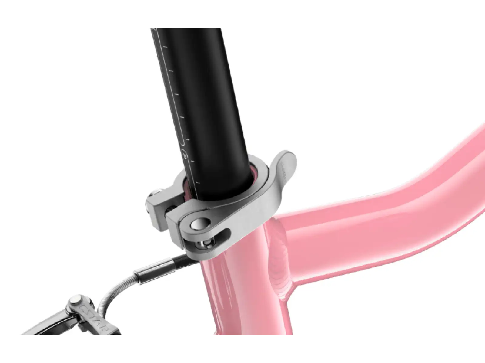 Woom Go 3 Automagic Kinderfahrrad 16" Powder Pink