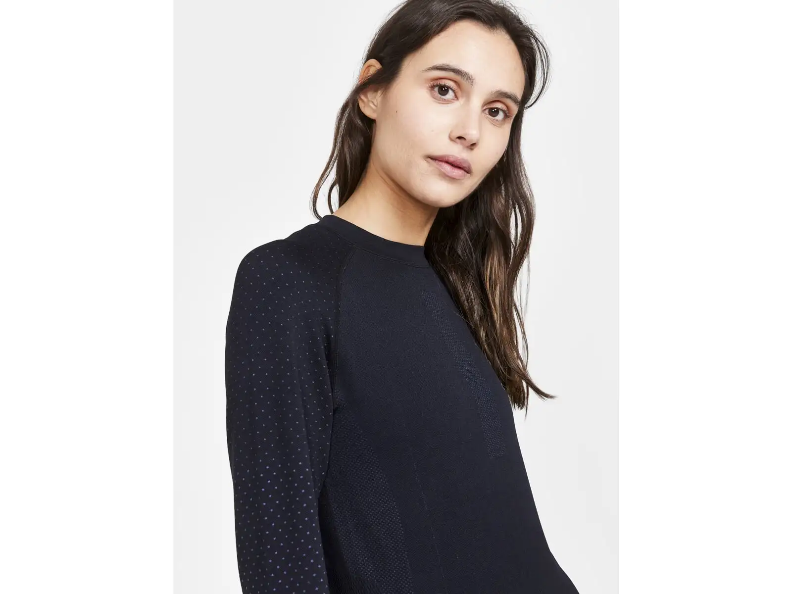 Craft ADV Warm Intensity Damen Langarmshirt Schwarz.
