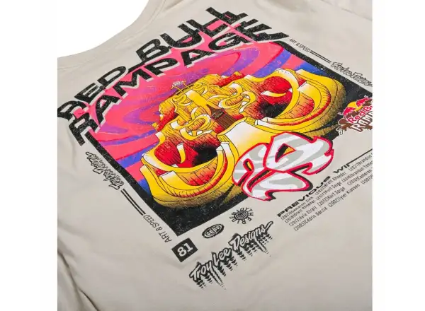 Troy Lee Designs x Red Bull Rampage Altered Reality Herren Langarmshirt Cement
