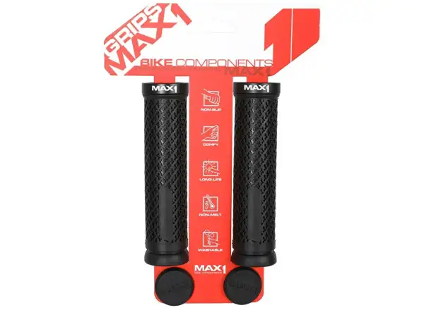 MAX1 Race Lock Griffe Schwarz
