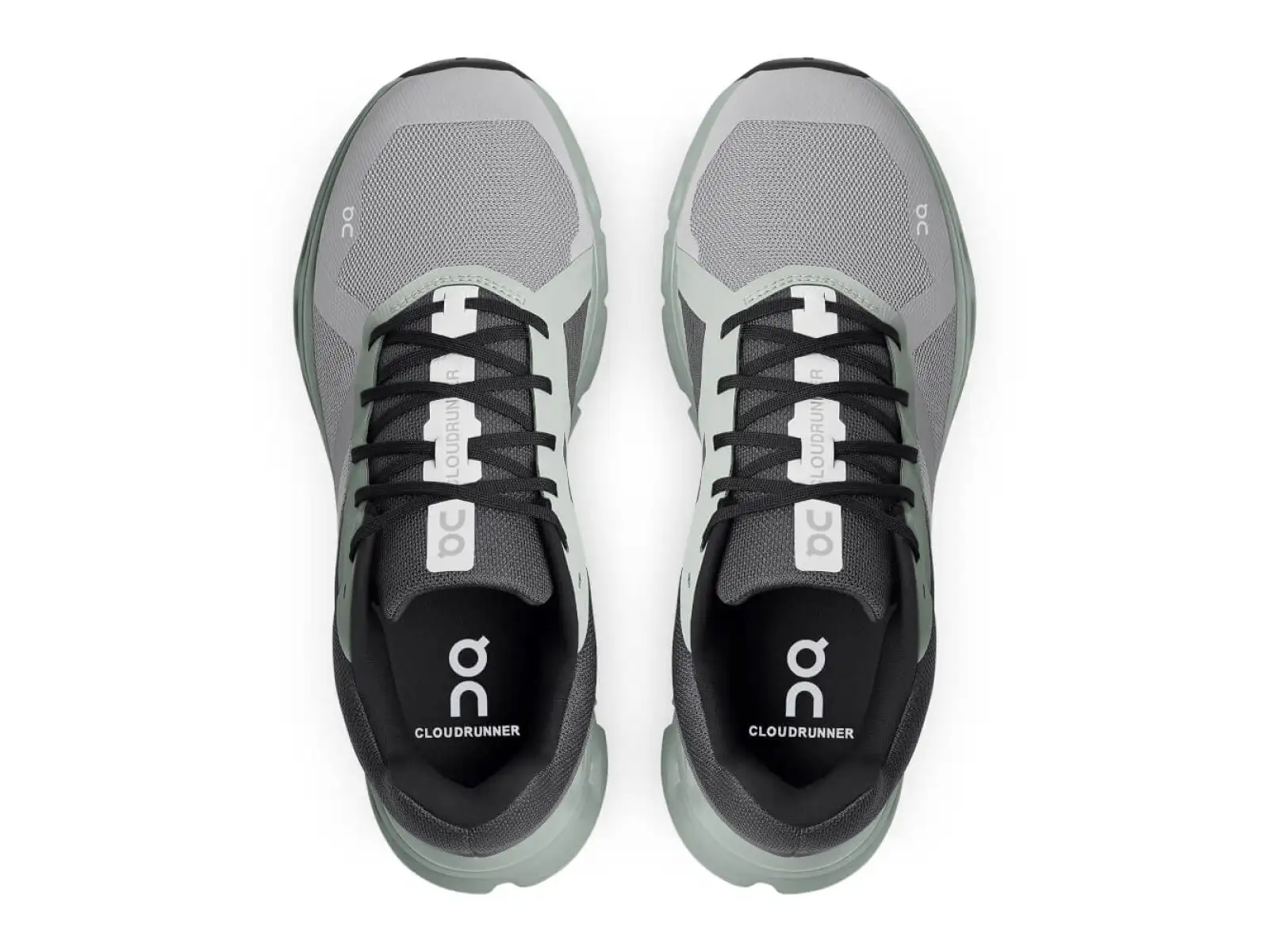 On Cloudrunner Herren Laufschuhe Alloy/Moss