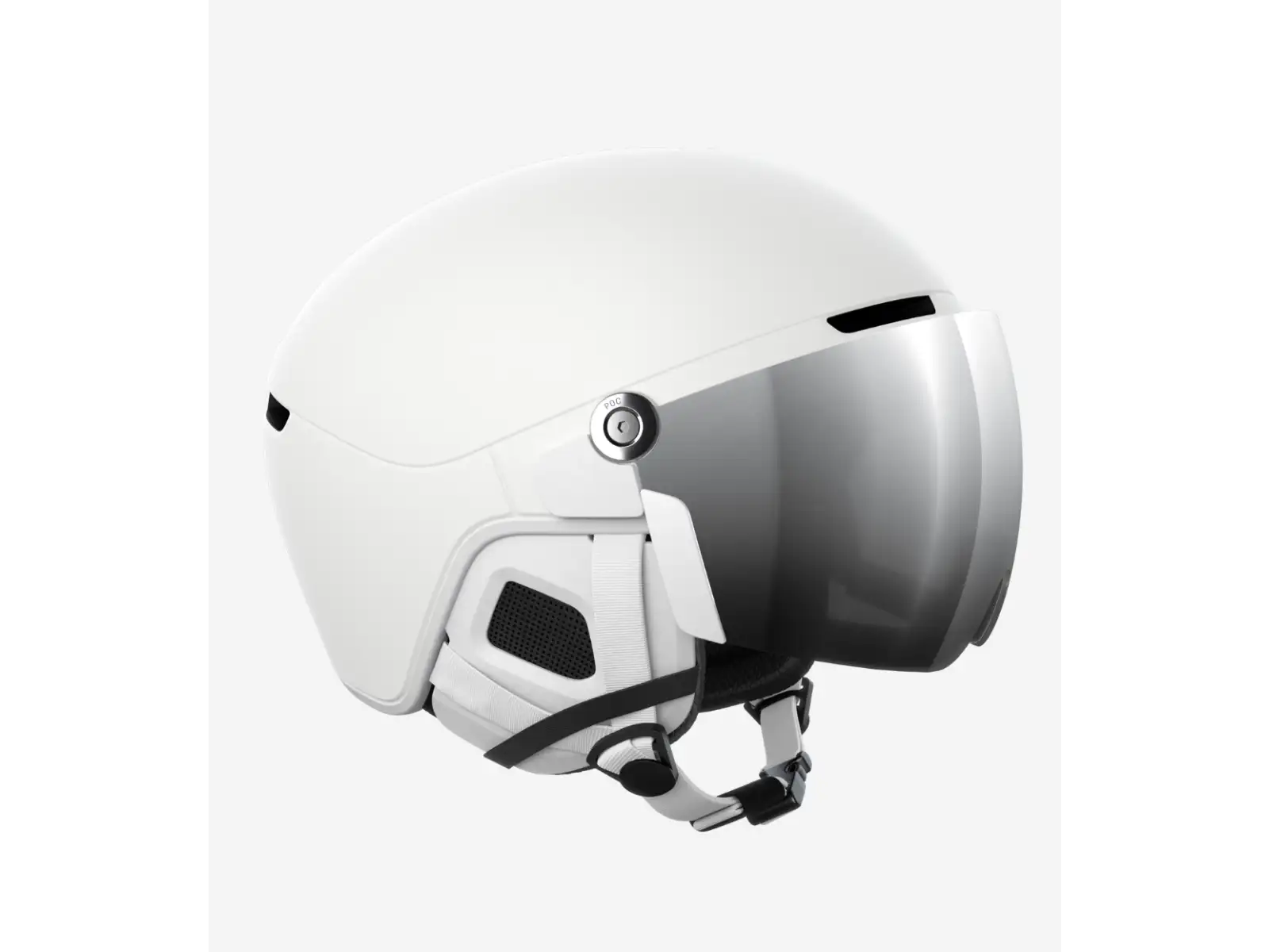 POC Obex Visor Skihelm Hydrogen White/Clarity Universal/Partly Sunny/Silver