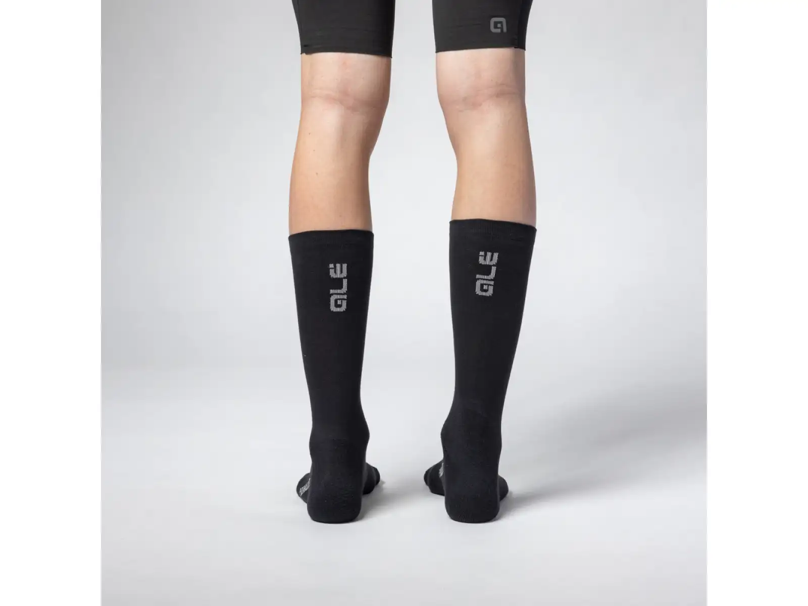 ALÉ Thermo 2.0 Winter-Radsocken schwarz
