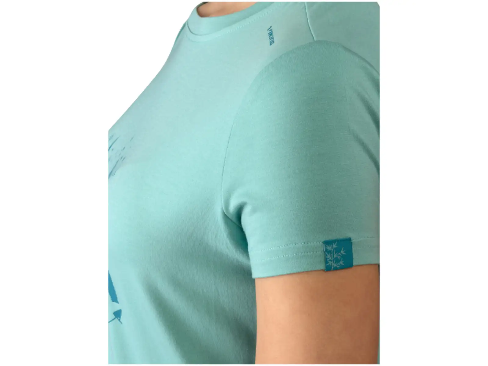 Viking Lako Damen T-Shirt Kurzarm Blau