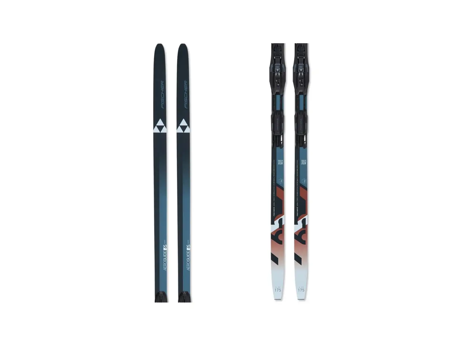 Fischer Aeroguide Skate 65 Control Skate Langlaufski + Control Skate Bindung Set